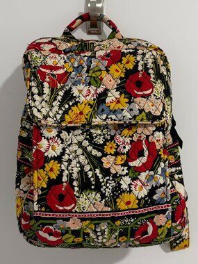 Vera Bradley Small Zipper‎ Backpack Midnight Wildflowers Travel Boho Artsy Vera Bradley | Bags | Vera Bradley Small Zipper Backpack  main image 2
